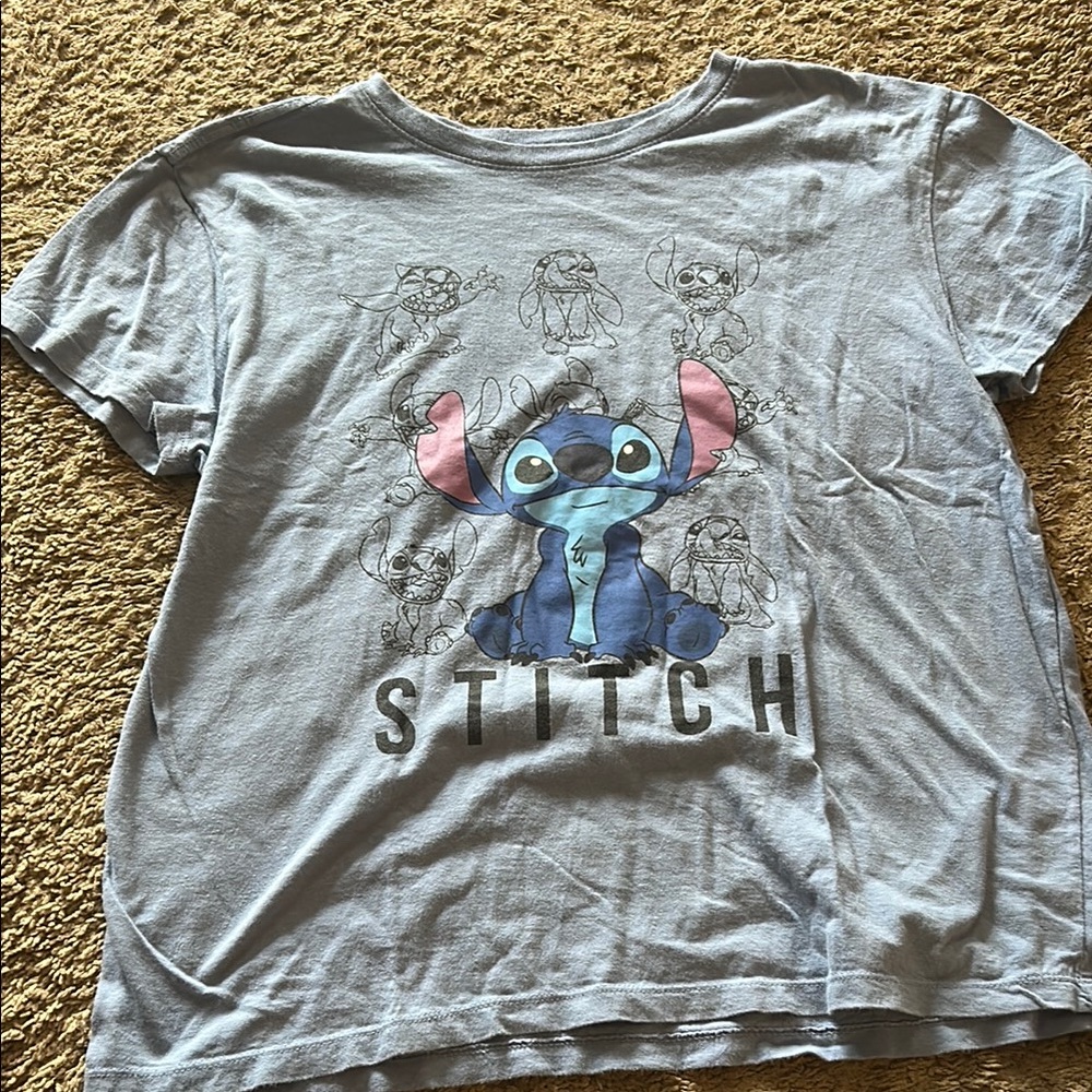 Stitch Kids Gray T-Shirt